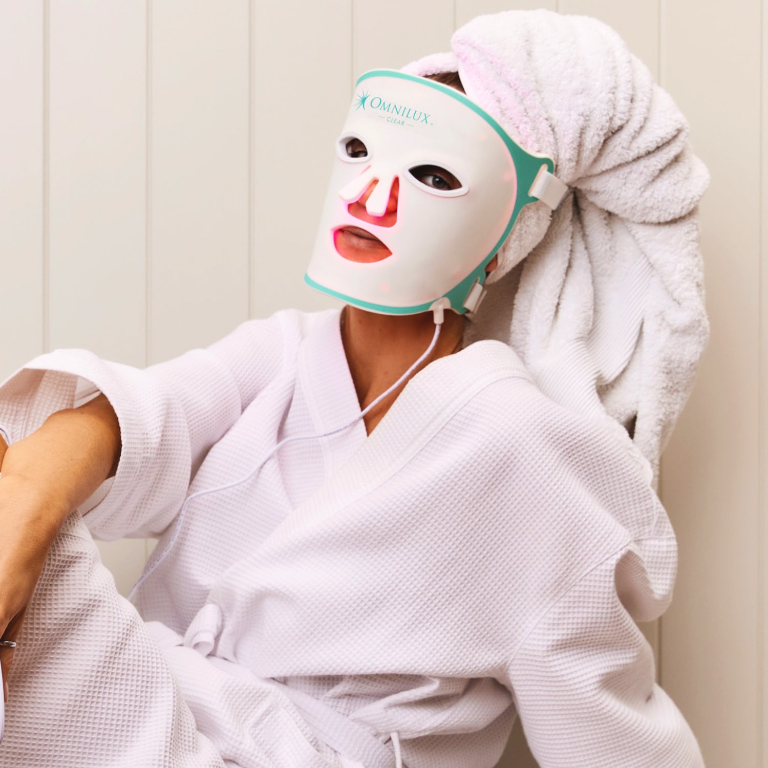 Omnilux Clear LED mask for acne treatment | Metro DC Area Skincare Boutique