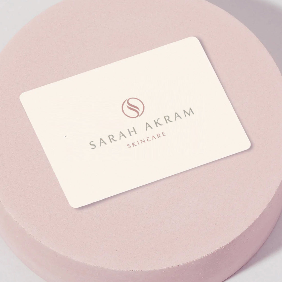 Sarah Akram Skincare Gift Card | Metro DC Area Skincare Boutique