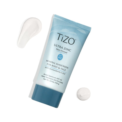 Ultra Zinc Non-Tinted Spf 40 Mineral Sunscreen For Face &amp; Body 